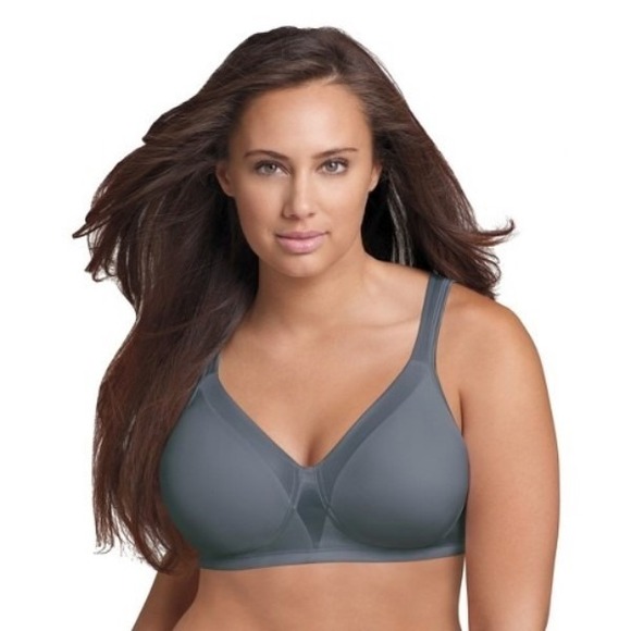 Playtex Other - NWOT Playtex 40D 18 Hr Sensational Sleek Full Fig Wireless Bra 4803 Gray 132525